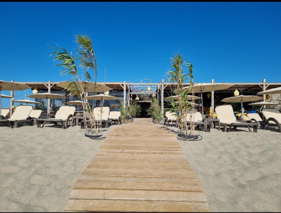 Duplex 2 Chambres Vue Panoramique Mer Le Barcares Luaran gambar